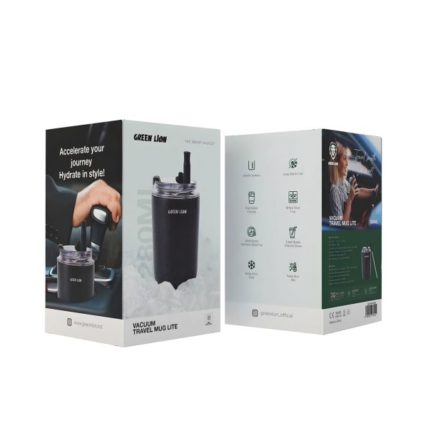 Green Lion Insulated Travel Mug - 5