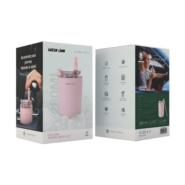 Green Lion Insulated Travel Mug - 4