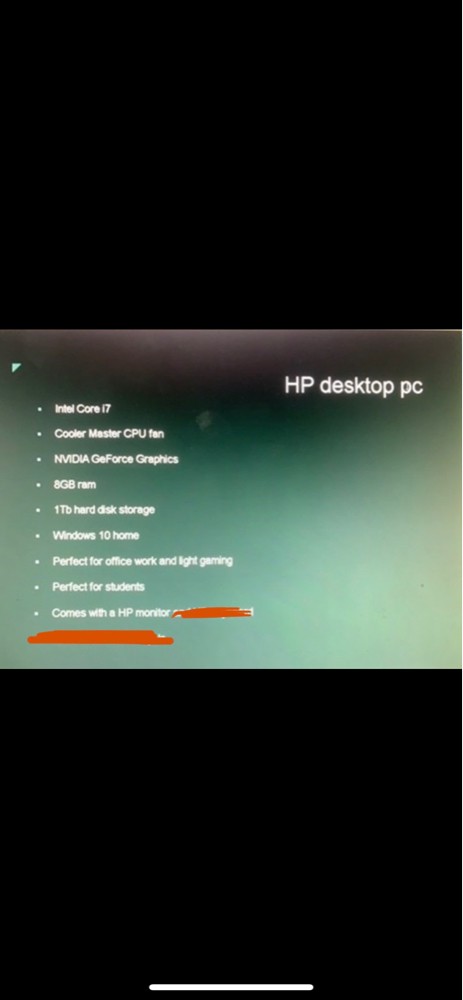 HP Desktop Pc - 1