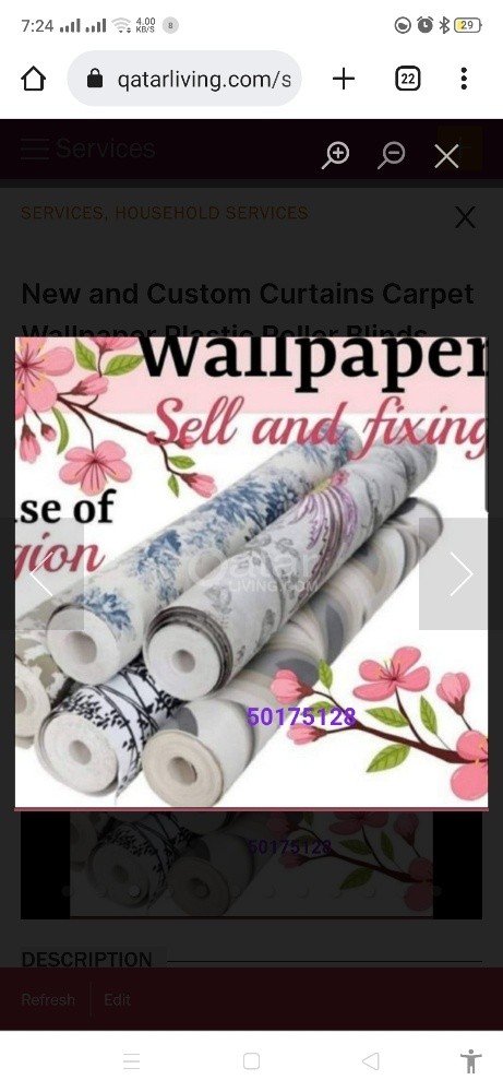 Wallpaper selling and fixing - 1