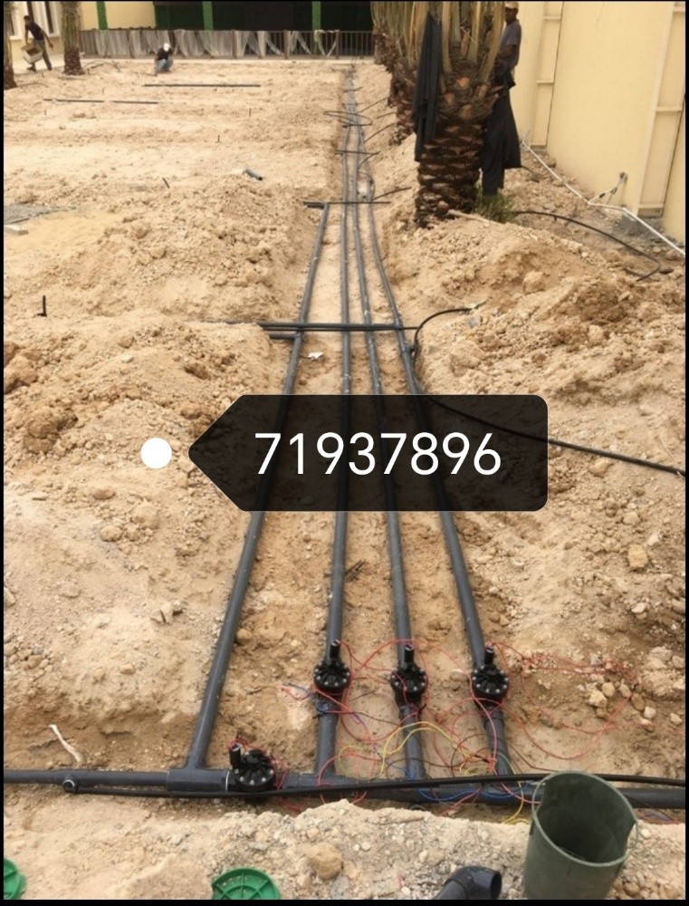 شبكات الري العادي والاتوماتيكيه - 2