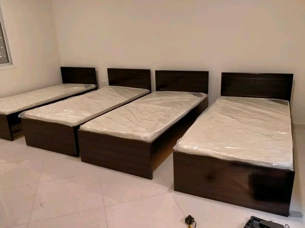 White Steel Bung Bed For Sell - 10