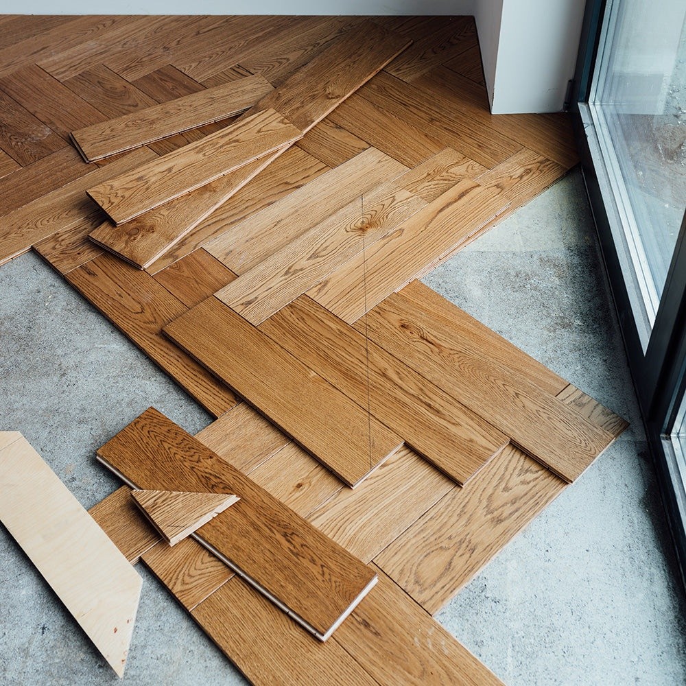 Flooring Wood Tiles - 1