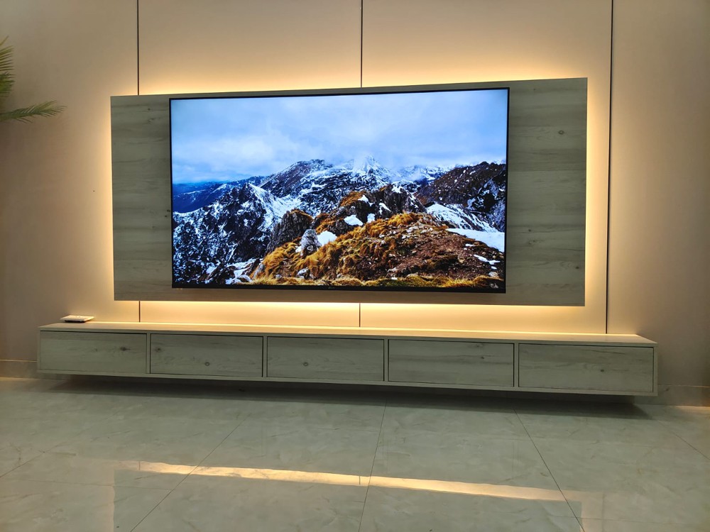 Wall Design For TV - 4