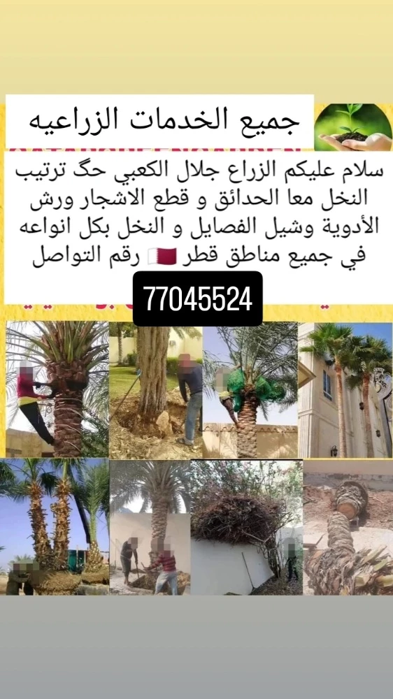 زراع الحدائق والنخیل والاشجار - 3