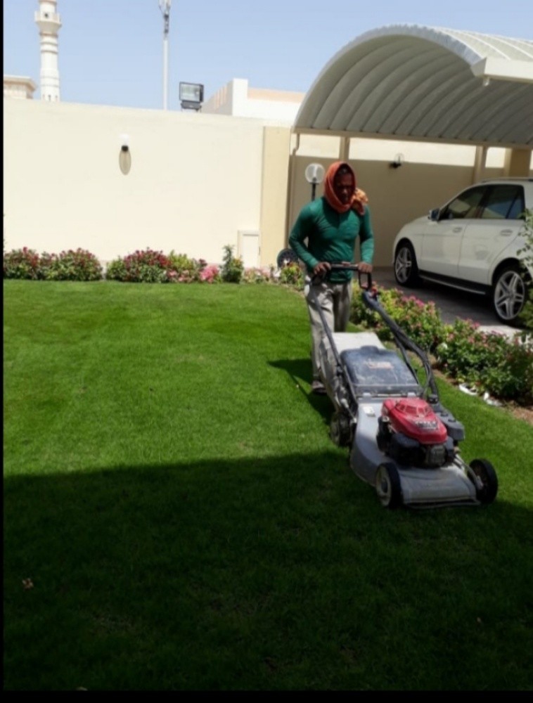 لعمل قص وتنظيف الحدائق - 1