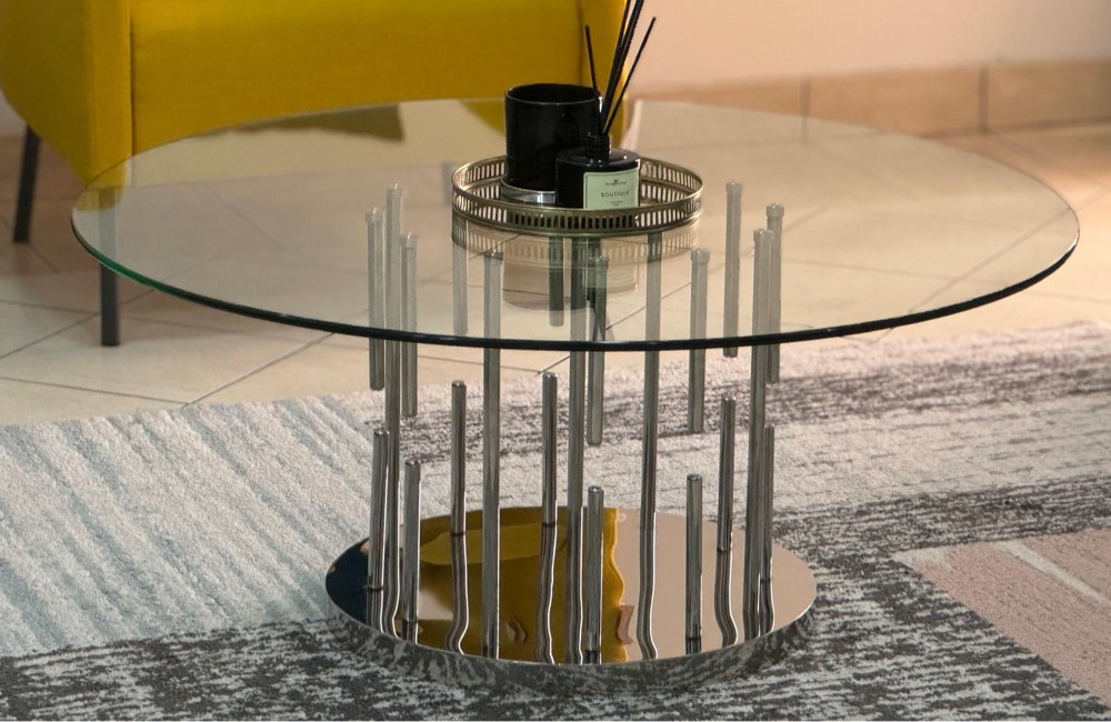 Glass Coffee Table - 3