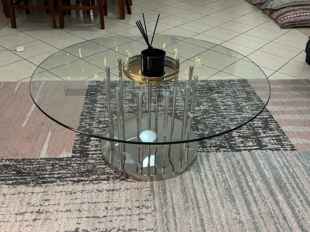 Glass Coffee Table - 4