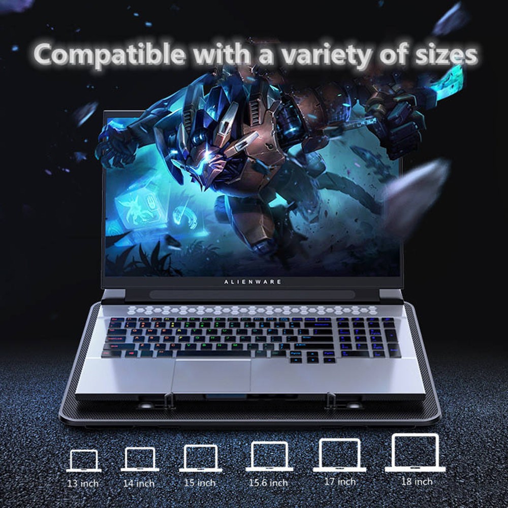 Cooling Laptop Holder ( Black ) - 8