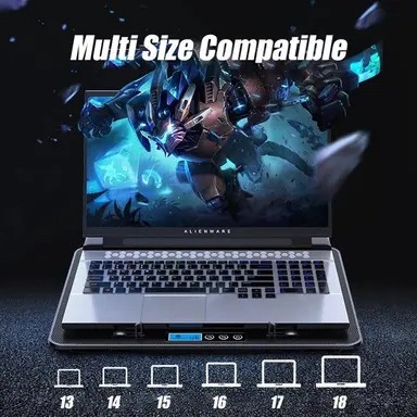 Cooling Pad with SCREEN DISPLAY - 7