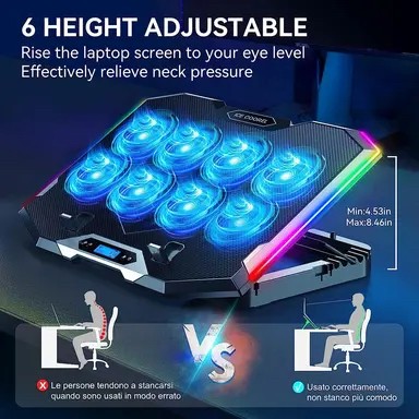 Laptop Cooling Pad RGB - 1
