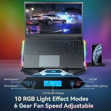 Laptop Cooling Pad RGB - 6