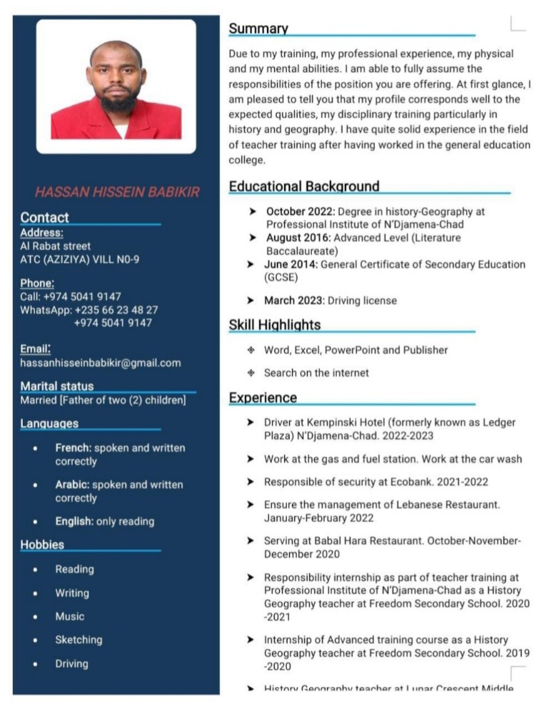 looking for any job - 2