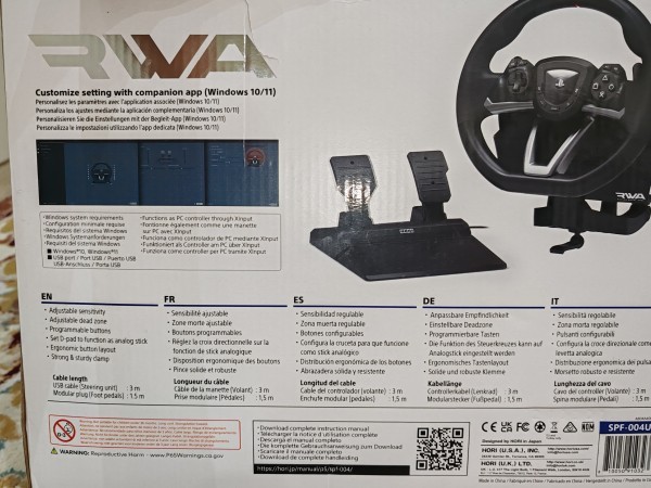 Hori gaming/racing steeringwheel - 1