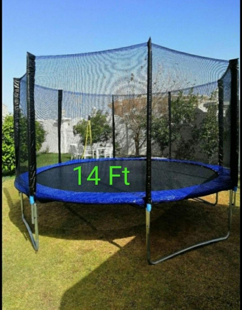 (0400)trampoline 14ft - 1