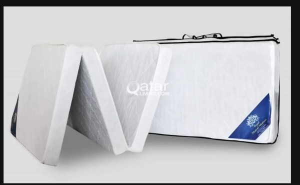 Folding bed and mattress - 2