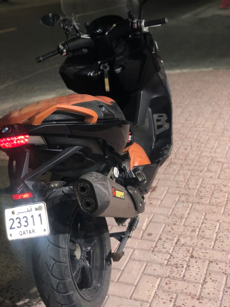 motorbike bmw c650 sport 2017 - 3