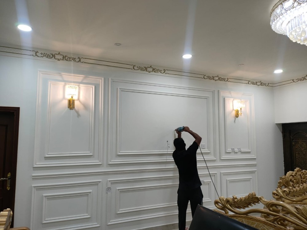 any gypsum and painting wark - 9