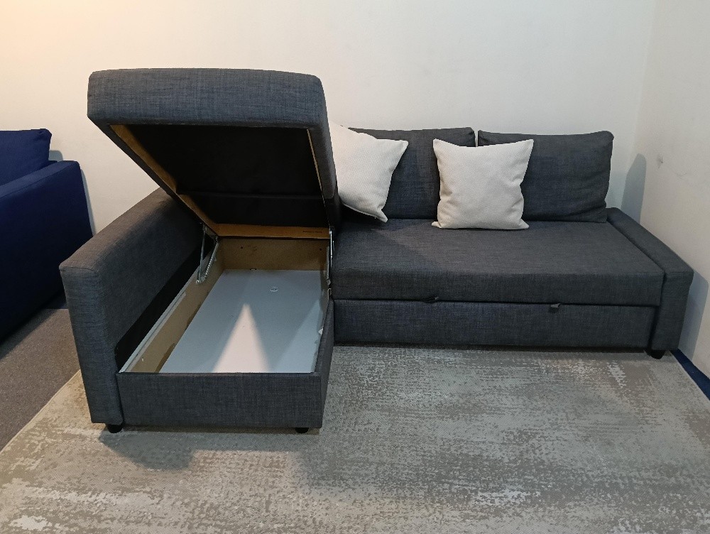 IKEA sofa cum-bed with storage - 2