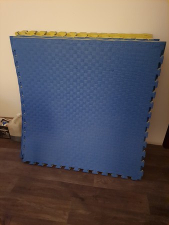 Hardly used gym mat - 3
