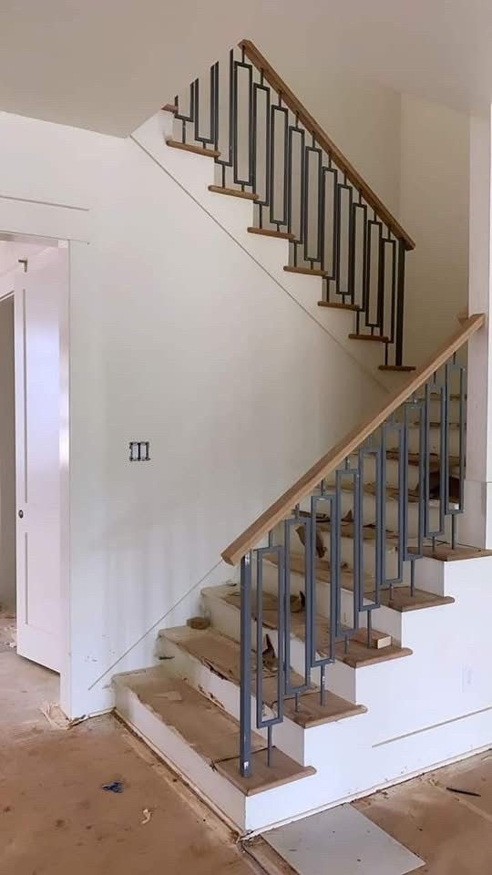 Stell door gate, staircase - 2