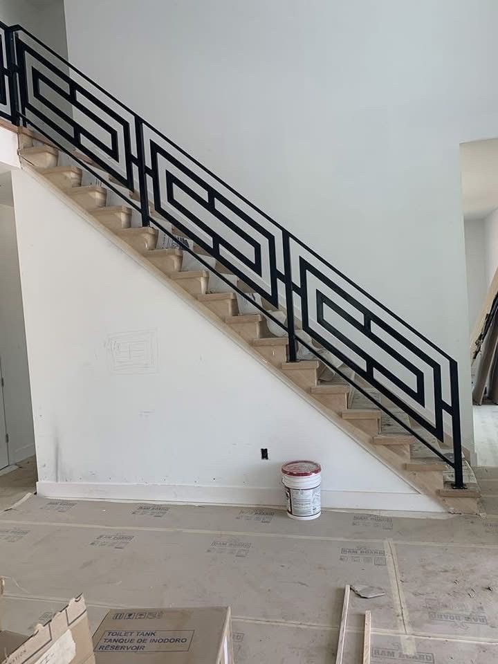 Stell door gate, staircase - 6