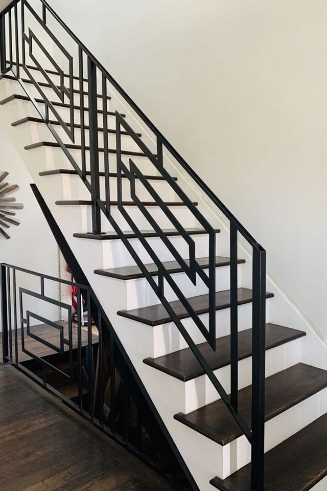 Stell door gate, staircase - 7