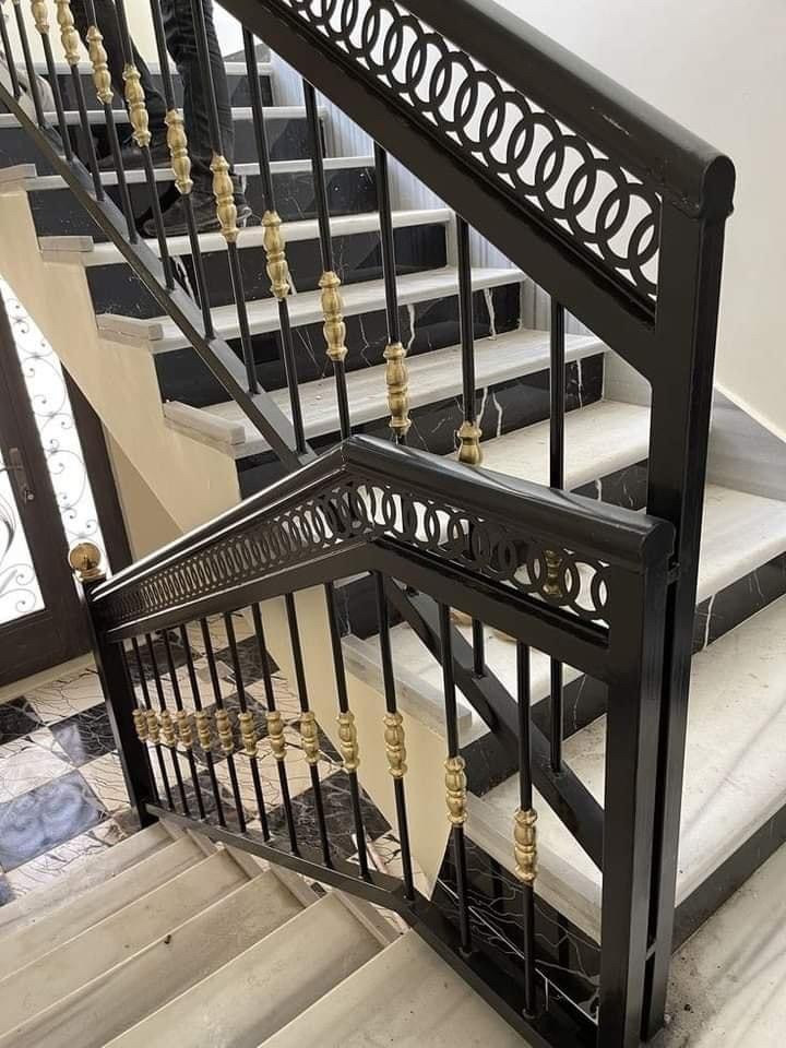 Stell door gate, staircase - 5
