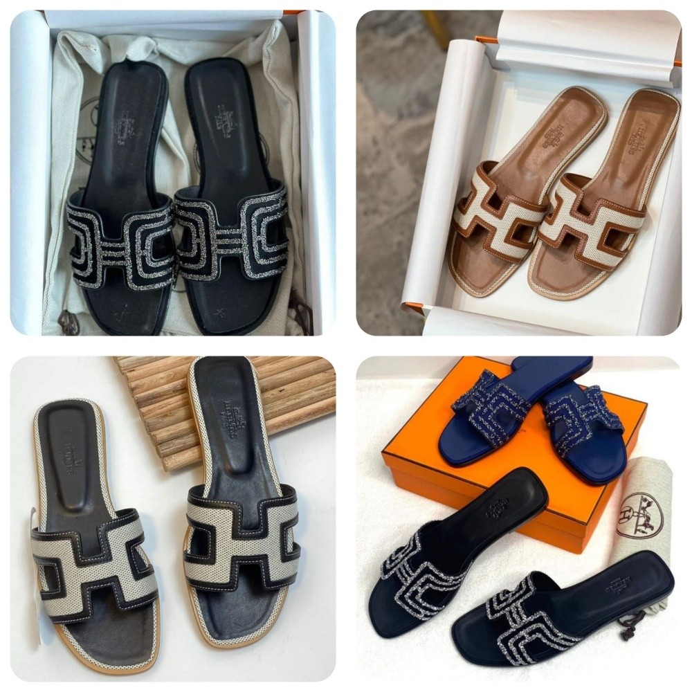 Hermes slipper available - 10