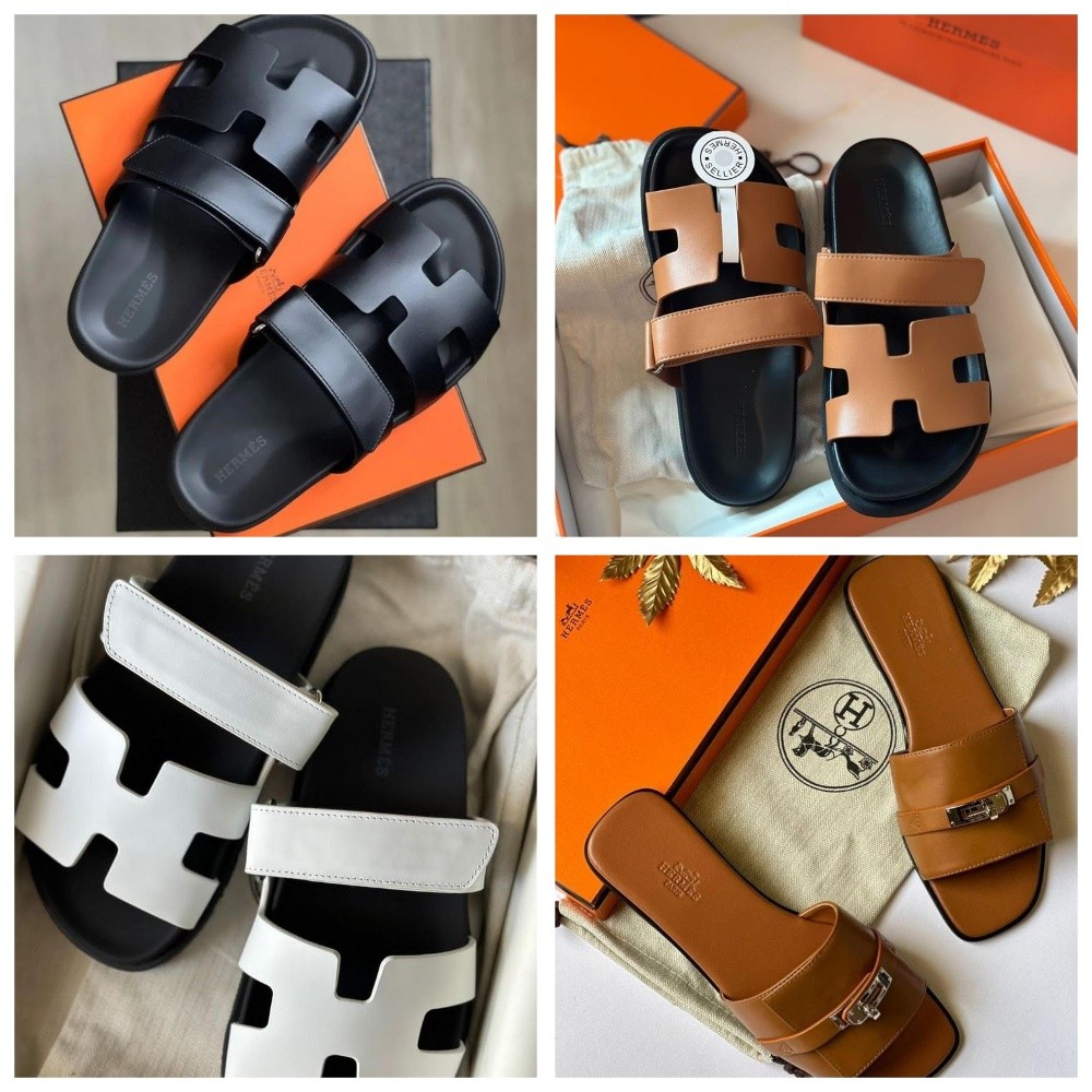 Hermes slipper available - 4