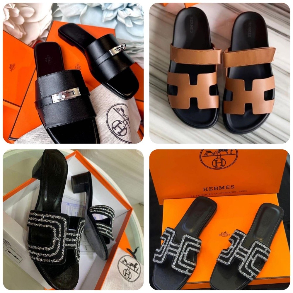 Hermes slipper available - 7