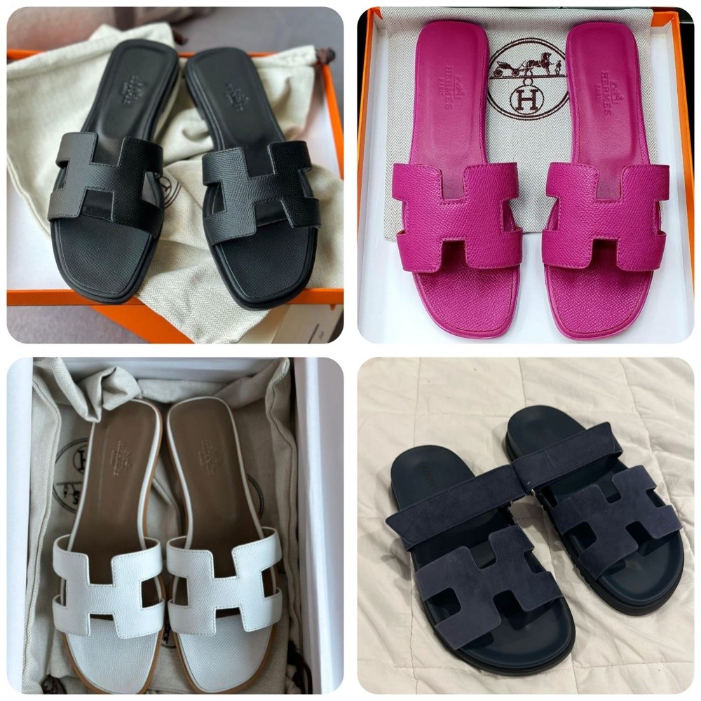 Hermes slipper available - 6