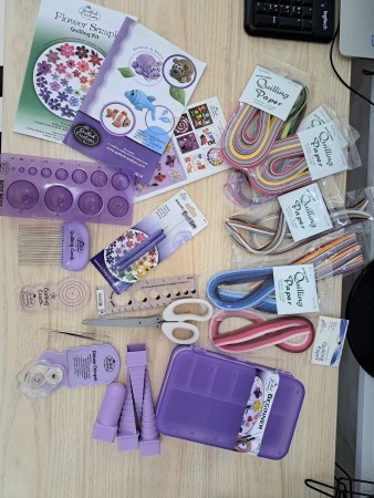 Quilling kit or paper folding - 4