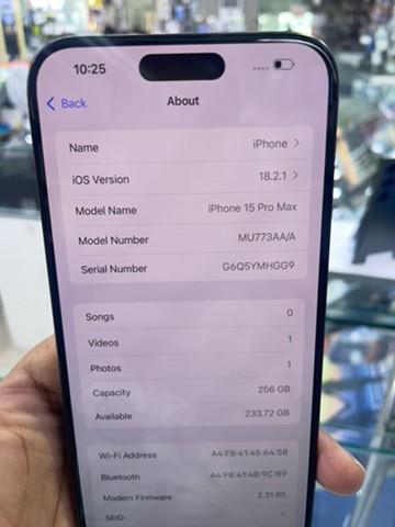 iphone 15 promax 256 arabic - 5