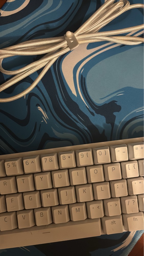 razer huntsman mini white - 2