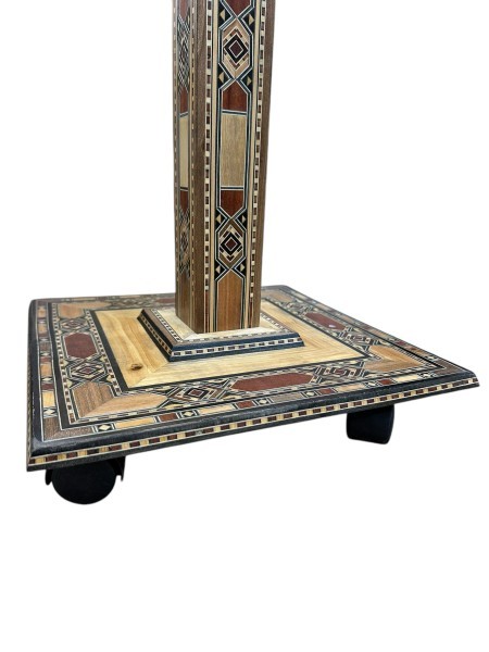 WoodenQuran Stand ArabesqueDesign - 3