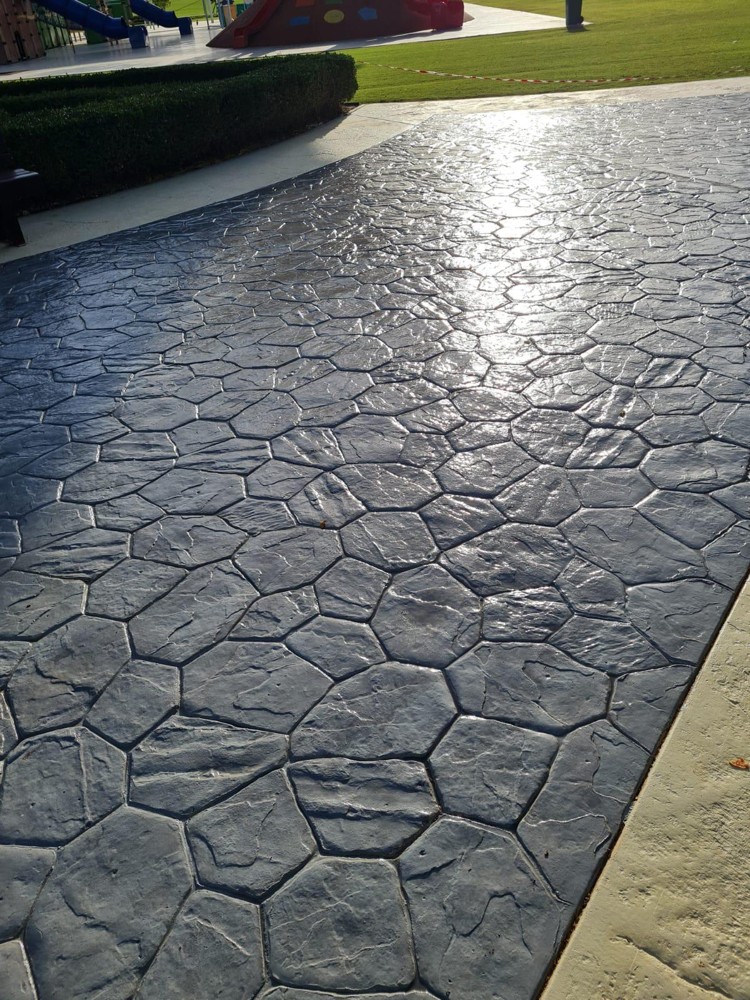 stamped concrete - 1