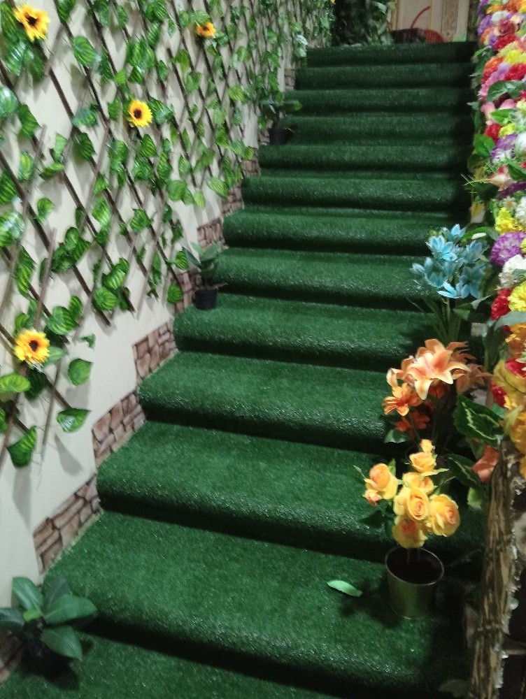 Artificial grass with decorated - 8