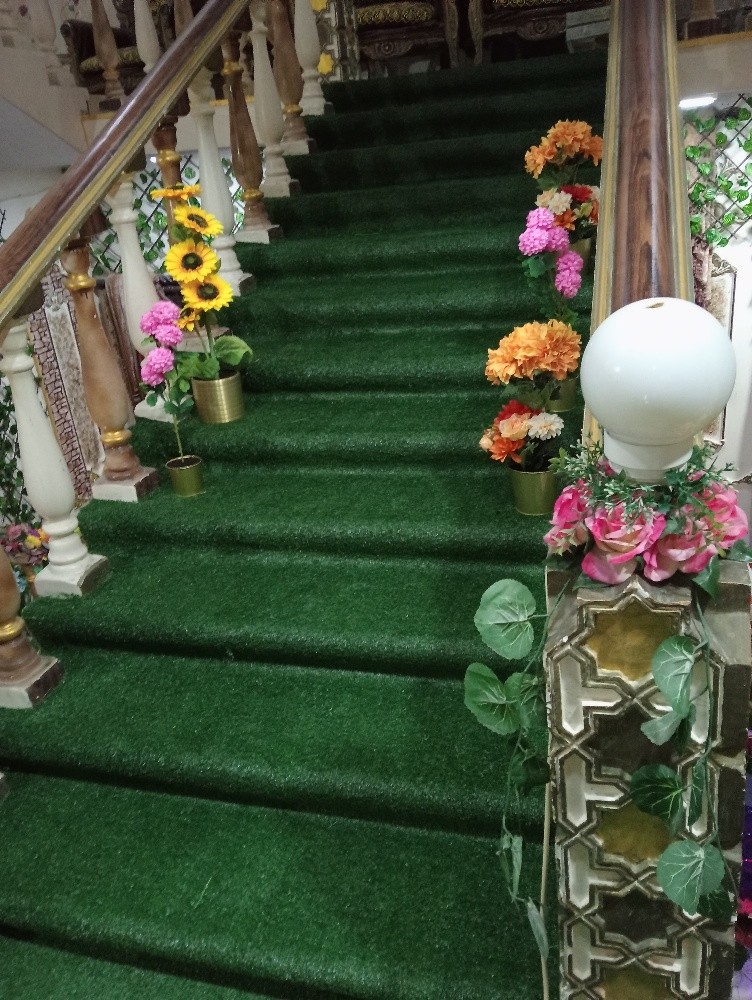 Artificial grass with decorated - 7