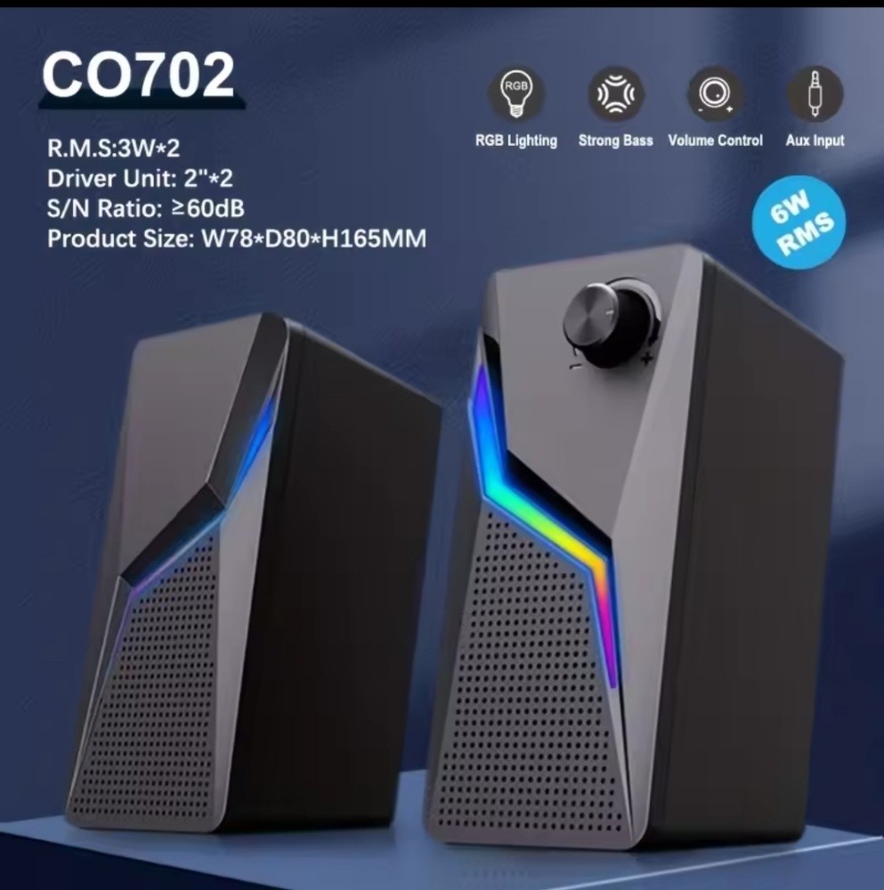 speakers stereo gaming RGB gift - 3