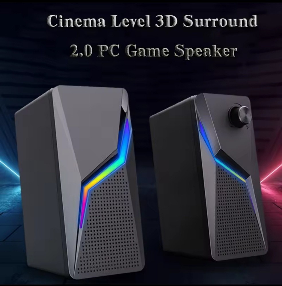 speakers stereo gaming RGB gift - 2