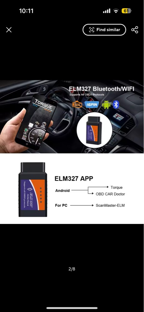 OBD2 Car Scanner Tool - 1