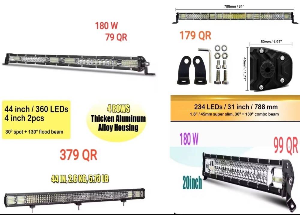 light LED bar off-road car gift - 1