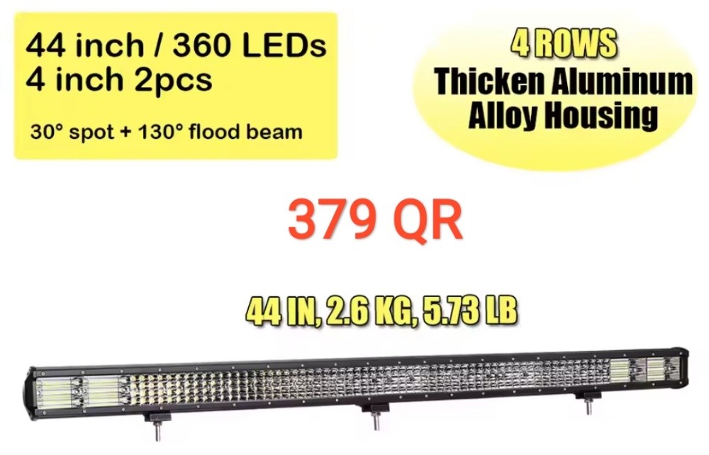light LED bar off-road car gift - 4