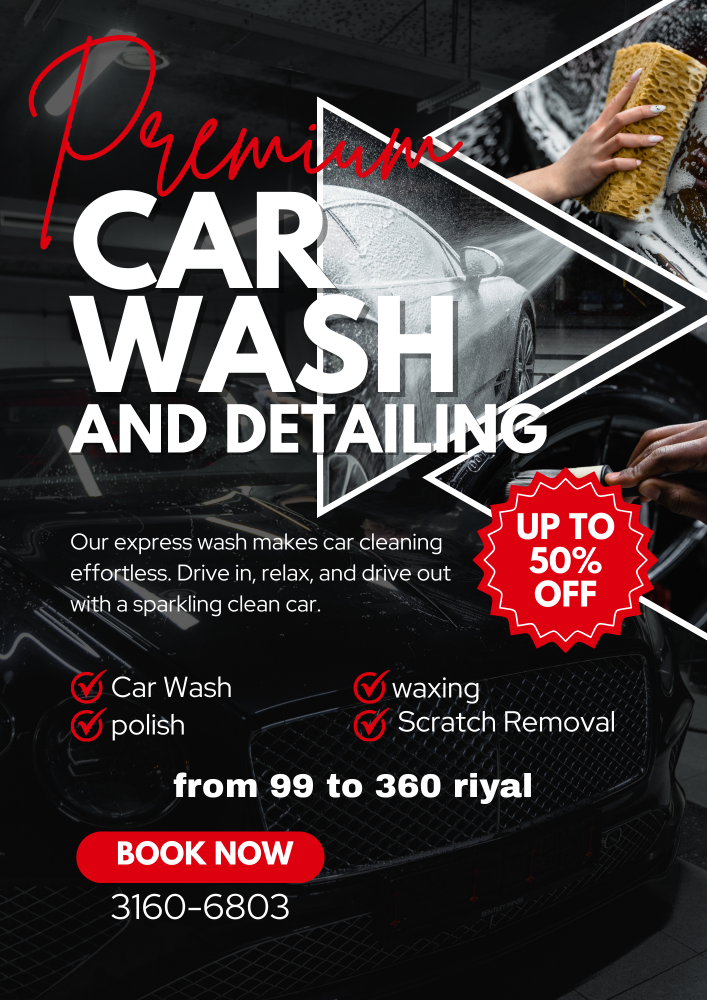 Mobile car polish and wash - 1