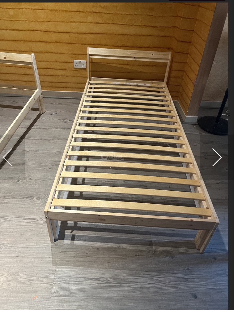 IKEA single bed and mattress - 1