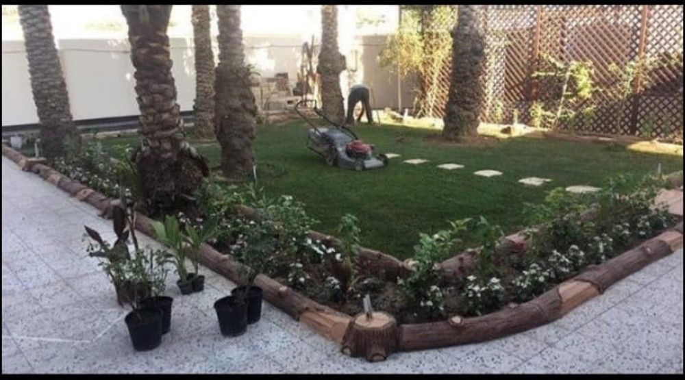تنظيف وقص الحدائق - 1