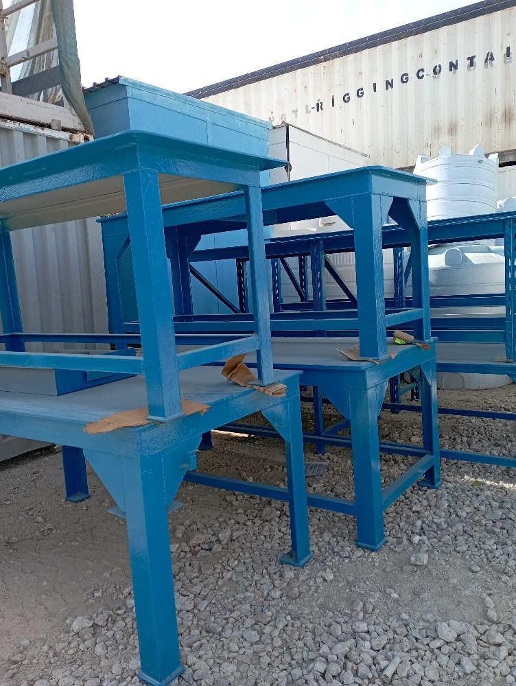 Various Workshop Metal Bench - 4