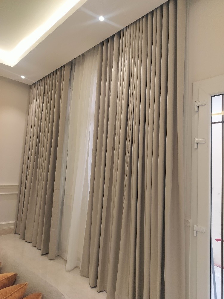 curtains and sofa - 15