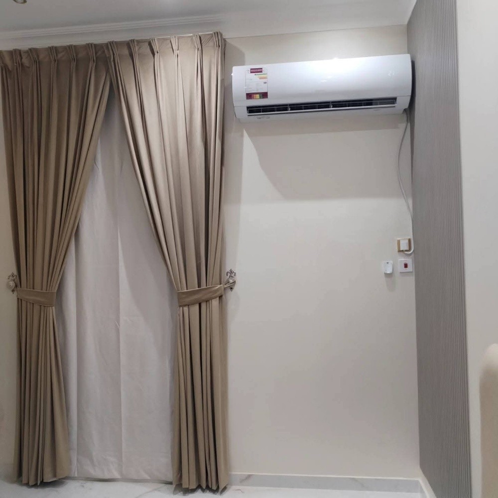 curtains and sofa - 4